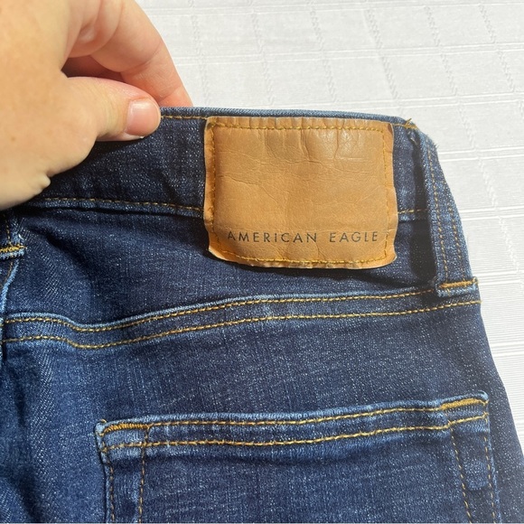 American Eagle Outfitters Dark Blue Straight Jeans Men's 29x32 Classic - Picture 9 of 10